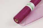 solid colored floral mesh 21x10yds, PLUM