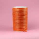 1/4" rayon raffia ribbon-100yds/roll, MATTE ORANGE
