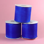 7/8" organza ribbon-25yds/roll, ROYAL