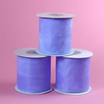 7/8" organza ribbon-25yds/roll, IRIS