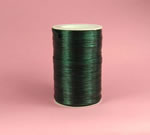 1/4" rayon raffia ribbon-100yds/roll, PEARLIZED FOREST GREEN