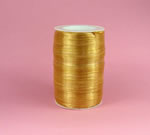 1/4" rayon raffia ribbon-100yds/roll, PEARLIZED GOLD