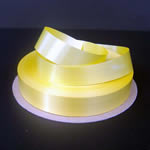 3/4" poly satin-finish ribbon-250yds/roll, DAFFODIL
