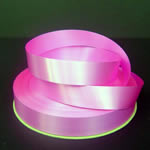3/4" poly satin-finish ribbon-250yds/roll, CERISE