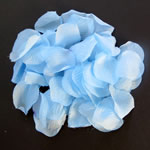 LT BLUE rose petal - 100/pk