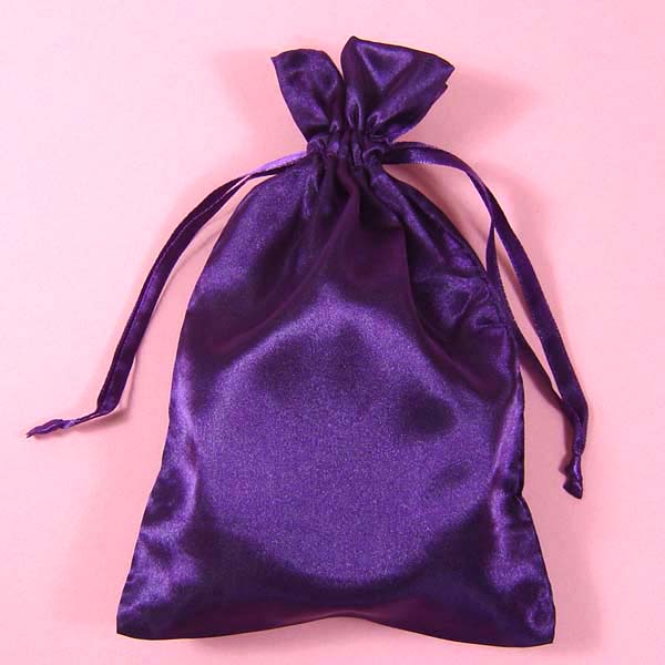 3x4" satin bag-30/pk, PURPLE
