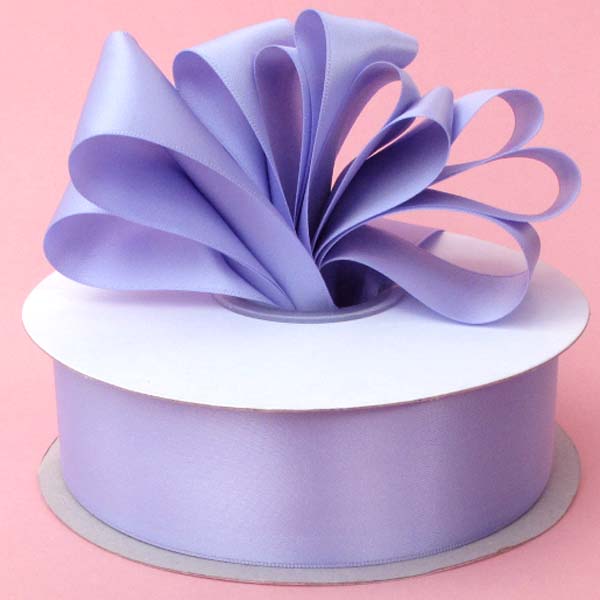 1/8" DOUBLE FACED satin ribbon-100yds/roll, IRIS