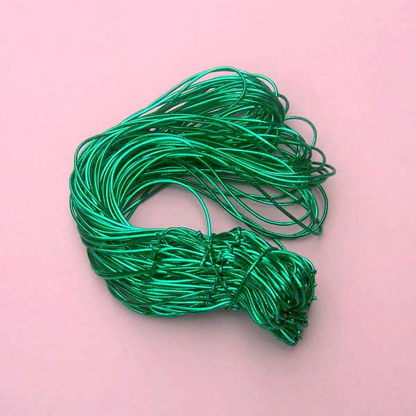 22" stretch loop-50/pk, GREEN
